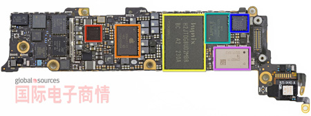 《國際電子商情》拆解iPhone5內無(wú)新面孔供應商，三星入冷宮