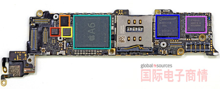 《國際電子商情》拆解iPhone5內無(wú)新面孔供應商，三星入冷宮